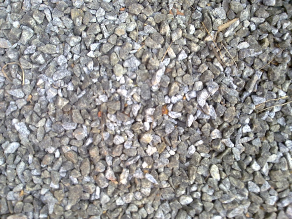 40 mm Metal aggregate stockpile